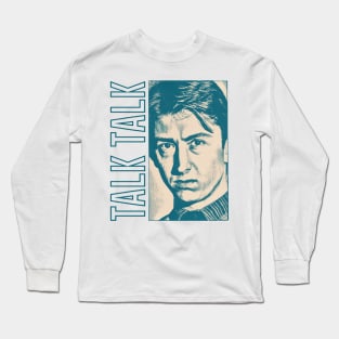 Talk Talk  • •   Retro Style Aesthetic Design Long Sleeve T-Shirt